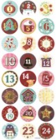 Autocolante DPCraft Advent 24pcs (DPNK-148) imaginea #2 — magazin online Desire.md