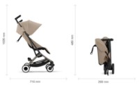 Carucior Cybex Libelle Almond Beige (524000259) imaginea #5 — magazin online Desire.md