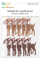 Autocolante DPCraft Bambi 3D 10pcs (KSPI-410)