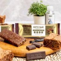Keto baton Be Keto Keto Bar Vanilla Brownie 40g imaginea #2 — magazin online Desire.md