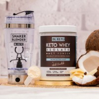 Proteină Be Keto Keto Whey Isolate + MCT Coconut + White Chocolate 300g imaginea #3 — magazin online Desire.md