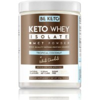 Proteină Be Keto Keto Whey Isolate + MCT Coconut + White Chocolate 300g