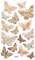 Autocolante DPCraft Butterflies 16pcs (DPPI-001) imaginea #2 — magazin online Desire.md