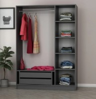 Dulap Trendy Kale 2272 Anthracit/Black 135x210x52cm GTR004782 imaginea #2 — magazin online Desire.md