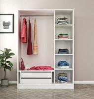 Dulap Trendy Kale 2274 White/Black 135x210x52cm GTR004957 imaginea #3 — magazin online Desire.md