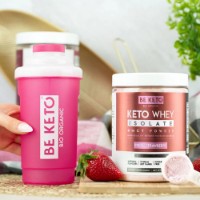 Proteină Be Keto Keto Whey Isolate + MCT Fresh Strawberry 300g imaginea #3 — magazin online Desire.md