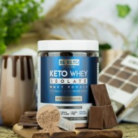 Proteină Be Keto Keto Whey Isolate + MCT Natural Chocolate 300g imaginea #2 — magazin online Desire.md