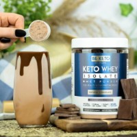 Proteină Be Keto Keto Whey Isolate + MCT Natural Chocolate 300g imaginea #3 — magazin online Desire.md