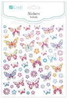 Autocolante DPCraft Butterflies And Flowers 63pcs (DPNK-007)