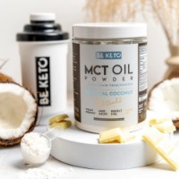 Supliment alimentar Be Keto MCT Oil Powder Coconut + White Chocolate 300g imaginea #2 — magazin online Desire.md