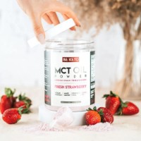 Supliment alimentar Be Keto MCT Oil Powder Fresh Strawberry 300g imaginea #2 — magazin online Desire.md