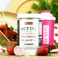 Supliment alimentar Be Keto MCT Oil Powder Fresh Strawberry 300g imaginea #3 — magazin online Desire.md