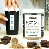 Supliment alimentar Be Keto MCT Oil Powder Natural Chocolate 300g imaginea #3 — magazin online Desire.md
