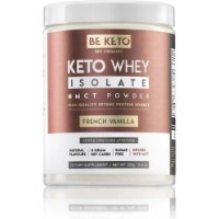 Proteină Be Keto Keto Whey Isolate + MCT French Vanilla 300g
