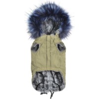 Geacă pentru câini Record Anorak Green/Blue S 35cm (2090.35) imaginea #1 — magazin online Desire.md