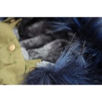 Geacă pentru câini Record Anorak Green/Blue XS 30cm (2090.30) imaginea #3 — magazin online Desire.md