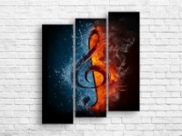 Pictură ArtDesign Treble clef 90х108cm (A-10003)
