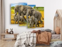 Pictură ArtDesign Safari 136х102cm (DM-10008)