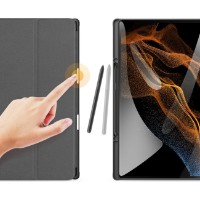 Чехол для планшета Dux Ducis Samsung Tab S10 Ultra/S9 Ultra/S8 Ultra Domo Black (DDSAMSTABS10ULTBK) фото №3 — интернет-магазин Desire.md