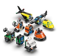 Set de construcție Lego City: Airplane Service Truck & Hovercraft Remix (60505) imaginea #6 — magazin online Desire.md