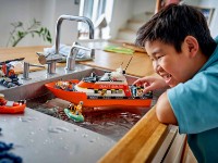 Set de construcție Lego City: Coast Guard Rescue Boat & Helicopter (60504) imaginea #7 — magazin online Desire.md