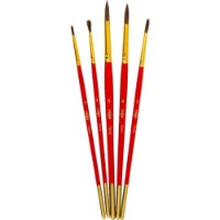 Set pensule pentru desen Gamma Poni 5pcs