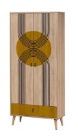 Dulap Trendy Sun Multicolor 80x190x45cm GTR005848 imaginea #2 — magazin online Desire.md
