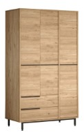 Dulap Trendy ON15-S Walnut 112.2x195.6x55cm GTR001813 imaginea #3 — magazin online Desire.md