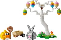 Set de construcție Lego Other: Easter Bunny And Chick Egg Hunt (40808)