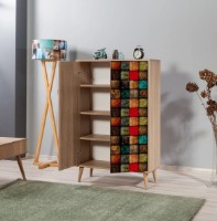 Dulap Trendy Multibox 723 Oak Sonoma 80x127x36cm GTR005628 imaginea #2 — magazin online Desire.md