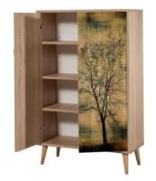 Dulap Trendy Multibox 729 Oak Sonoma 80x127x36cm GTR005630 imaginea #3 — magazin online Desire.md