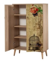 Dulap Trendy Multibox 734 Oak Sonoma 80x127x36cm GTR005631 imaginea #4 — magazin online Desire.md