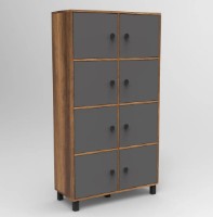 Dulap Trendy MN06-BA Walnut/Anthracit 96x179x40cm GTR006705