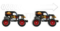 Set de construcție Lego Technic: Monster Jam Grave Digger Fire And Ice (42219) imaginea #4 — magazin online Desire.md