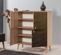 Dulap Trendy Multilux 220 Oak Sonoma 95x111x36cm GTR005635 imaginea #3 — magazin online Desire.md