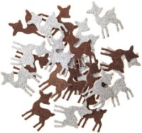 Autocolante DPCraft Deer Glitter 30pcs (DPPI-025)