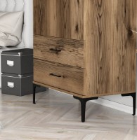 Dulap Trendy Kumsal T Walnut 201.4x47.5x80cm GTR001723 imaginea #3 — magazin online Desire.md