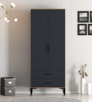 Dulap Trendy Kumsal T Walnut/Anthracit 201.4x47.5x80cm GTR001724