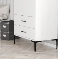 Шкаф Trendy Kumsal T White 201.4x47.5x80cm GTR001727 фото №3 — интернет-магазин Desire.md