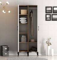 Dulap Trendy Kumsal SS Walnut/White 201.4x47.5x80cm GTR001731 imaginea #2 — magazin online Desire.md