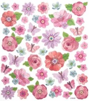 Autocolante DPCraft Flowers 46pcs (DPNK-008) imaginea #2 — magazin online Desire.md