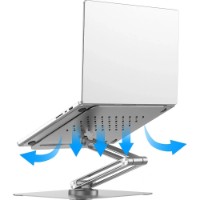 Подставка для ноутбука WiWU S801 Silver фото №7 — интернет-магазин Desire.md