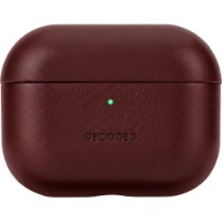 Husă pentru căști Decoded AirPods Pro 3 Leather Case Ruby Red (DE-D26APP3C2DY)