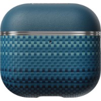 Чехол для наушников Pitaka Aramid Fiber Magnetic Case for AirPods 4 Moonrise (APM2406)