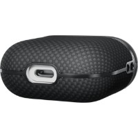 Чехол для наушников Pitaka Aramid Fiber Magnetic Case AirPods Pro 2 Black/Gray (APM2401) фото №5 — интернет-магазин Desire.md