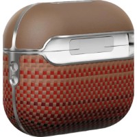 Чехол для наушников Pitaka Aramid Fiber Magnetic Case AirPods Pro 2 Sunset (APM2402) фото №4 — интернет-магазин Desire.md