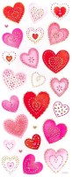 Autocolante DPCraft Hearts 25pcs (DPNB-105) imaginea #2 — magazin online Desire.md