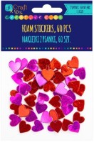 Autocolante DPCraft Hearts 60pcs (KSPI-396)