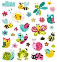 Наклейки DPCraft Meadow 32pcs (DPNK-227)           