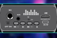 Boxă portabilă Kakusiga KK-8106 Zhengpu Black imaginea #3 — magazin online Desire.md